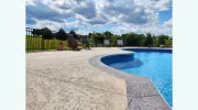 Big Red Decorative Concrete